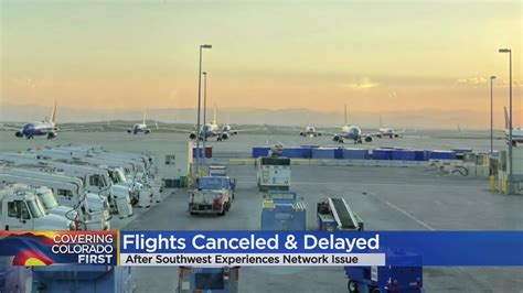 Hundreds of flights delayed and dozens canceled at DIA Sunday